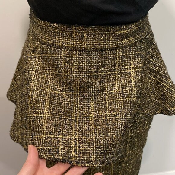 Missguided Peplum Skirt Frilly Midi Pencil - Picture 13 of 16